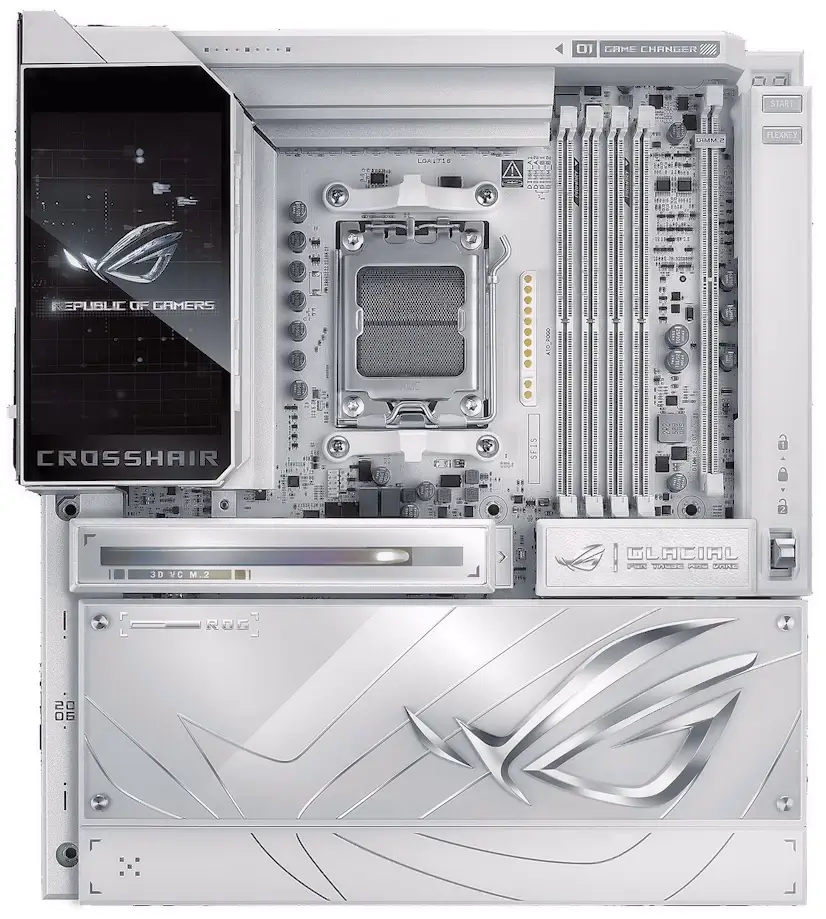 Alcalá de Henares Gaming - Montaje Placa Base ASUS ROG CROSSHAIR X870E GLACIAL Alcalá de Henares